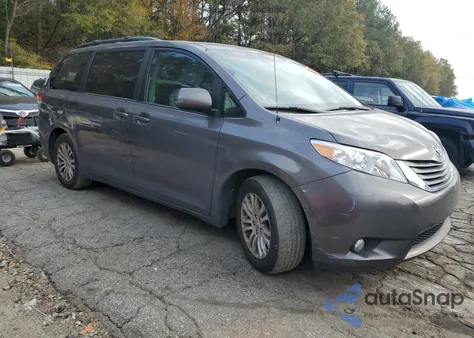 2012 Toyota Sienna Xle from USA, damaged, VIN 5TDYK3DC3CS231379